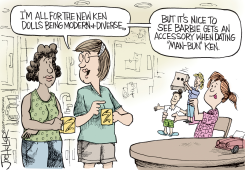 NEW KEN DOLL by Joe Heller