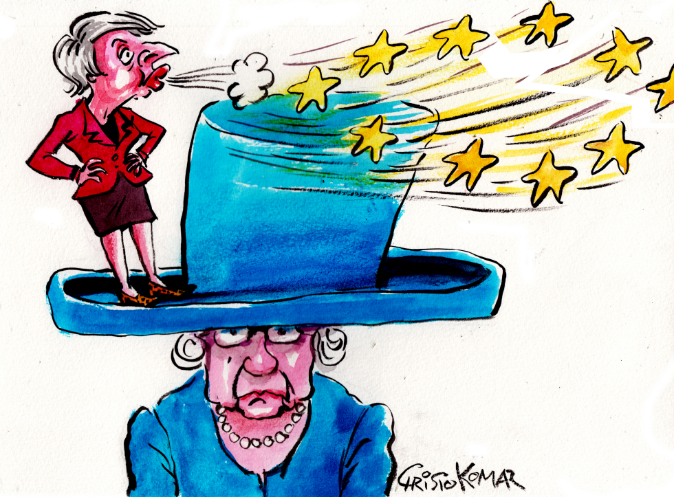 Queen's BREXIT hat