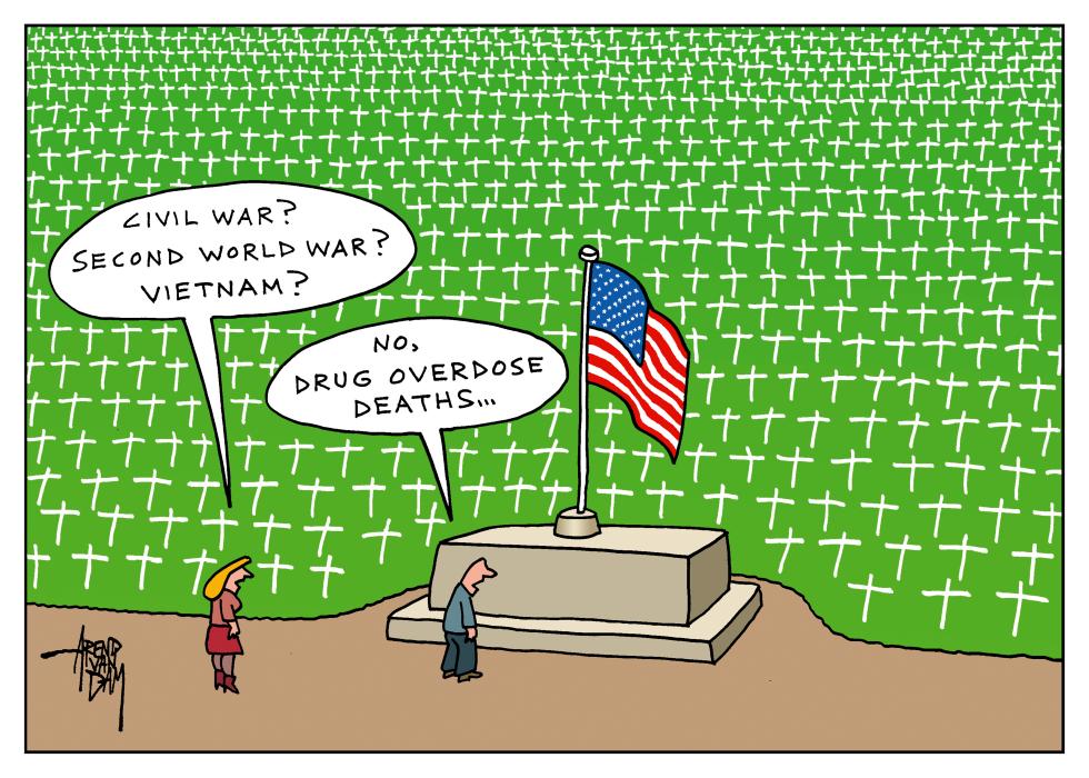 drug overdose deaths in USA