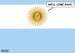 CRISTINA FERNANDEZ RETURNS by Rainer Hachfeld