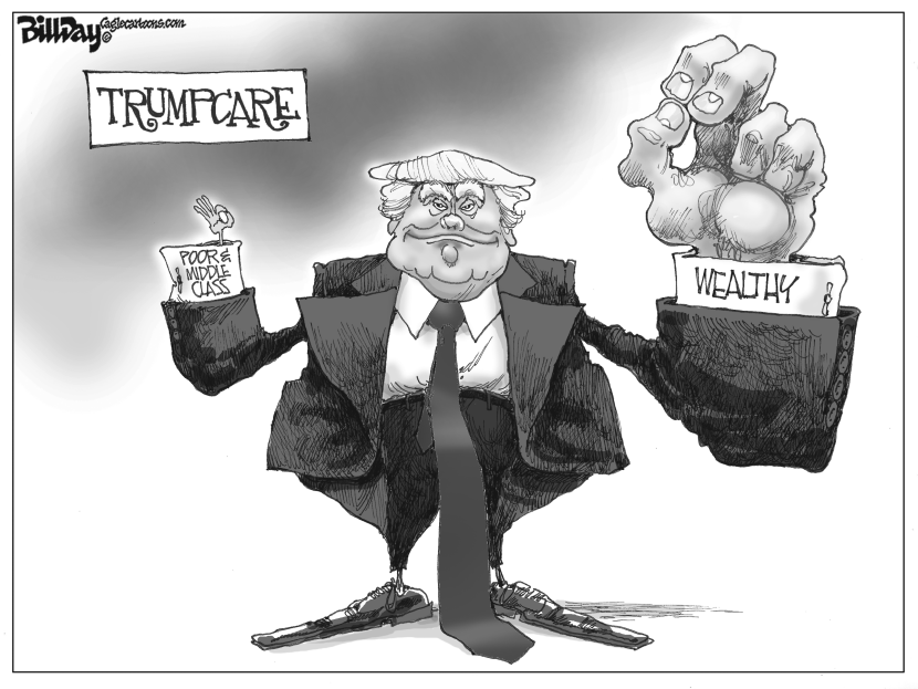 Trumpcare LITTLE HAND BIG HAND