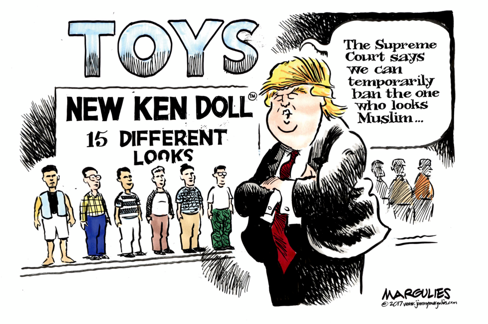 Travel ban color