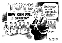 TRAVEL BAN by Jimmy Margulies