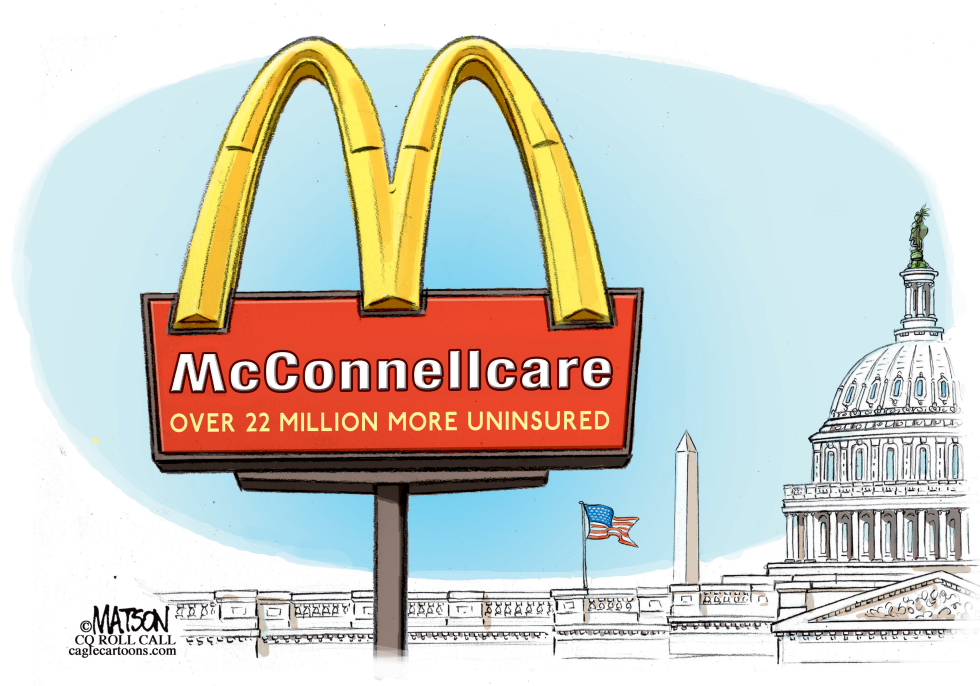  MCCONNELLCARE WOULD LEAVE 22 MILLION MORE UNINSURED by RJ Matson