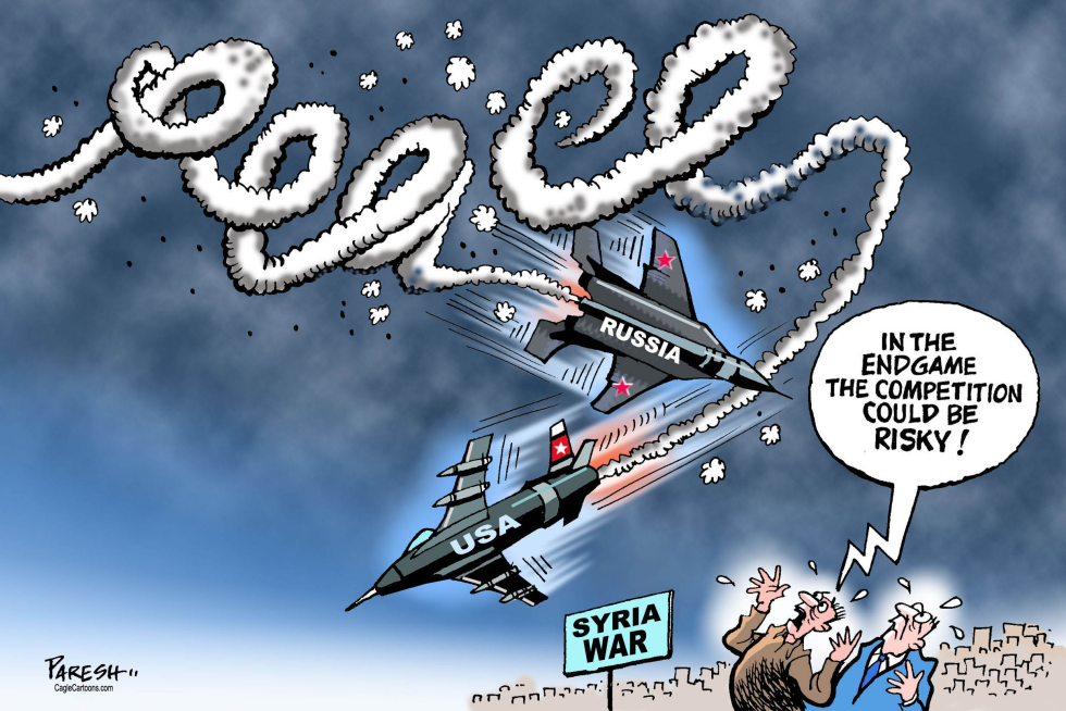  US, RUSSIA AND SYRIA by Paresh Nath