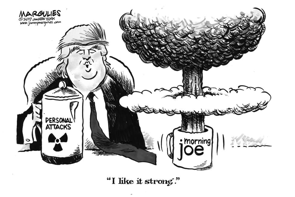 Trump tweets and Morning Joe