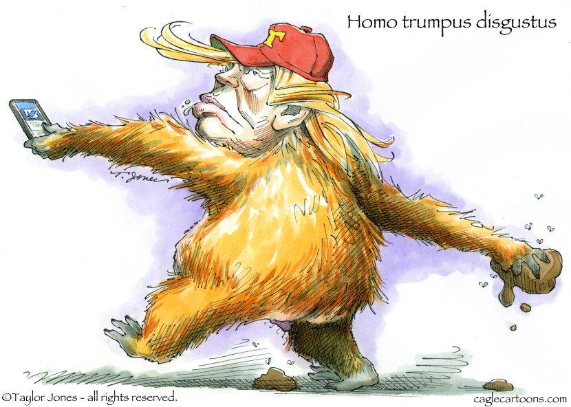 Homo trumpus - COLOR