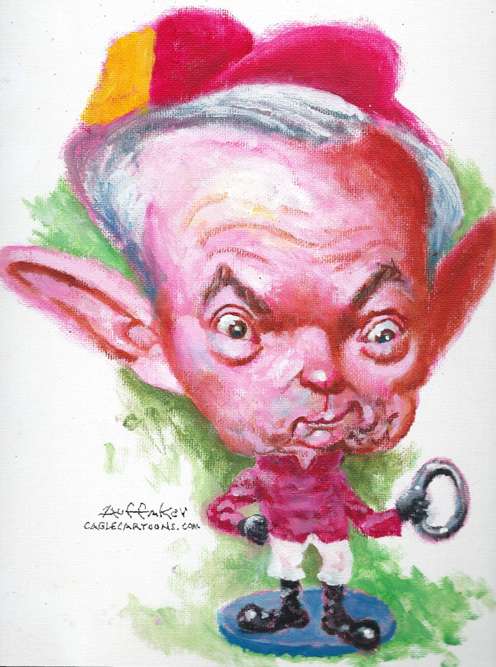 Jeff Sessions lawn jockey