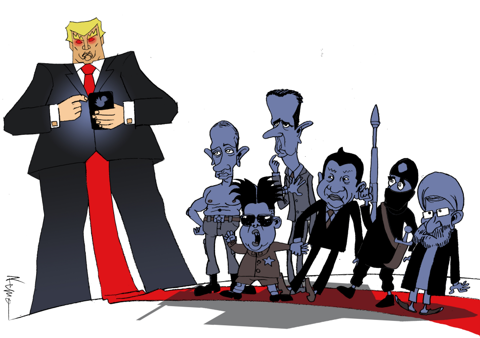 Menacing Red Line