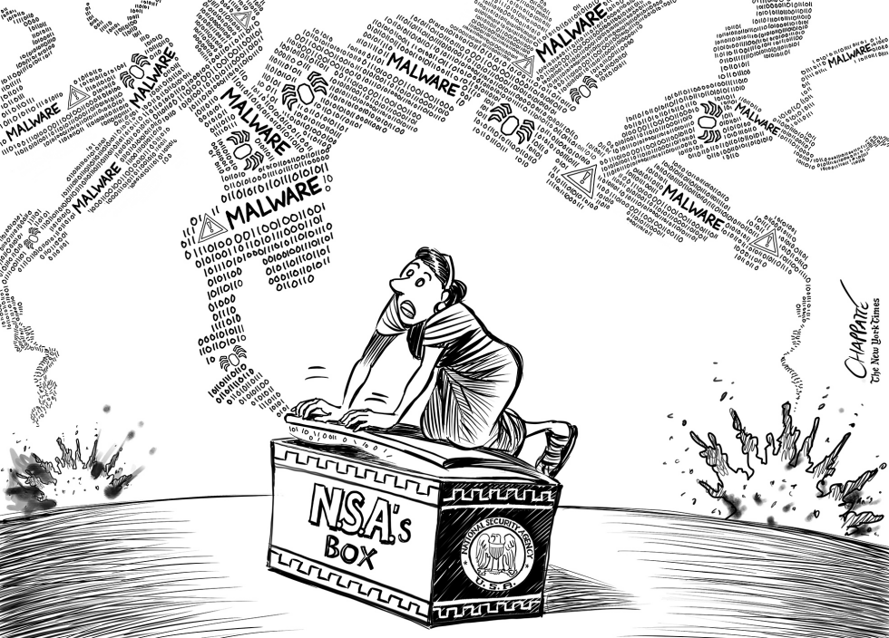  LEAKED NSA MALWARE by Patrick Chappatte