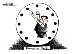 NORTH KOREA NUKES by Jimmy Margulies