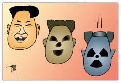 NUCLEAR KIM JONG-UN by Arend Van Dam