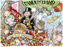 FAMOUS BARR EMPLOYEES GET PINK SLIP IN MACY'S PARADE by R.J. Matson
