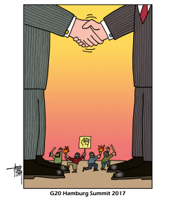 G20 SUMMIT HAMBURG by Arend Van Dam
