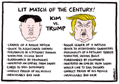 LIT MATCH OF THE CENTURY by Ingrid Rice