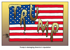 AMERICA'S REPUTATION by Arend Van Dam