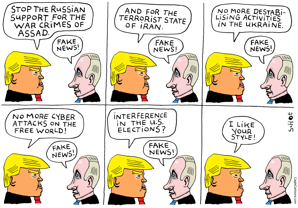 Trump meets Putin