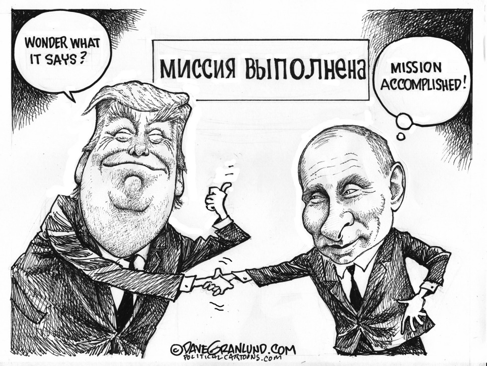 Trump and Putin meet