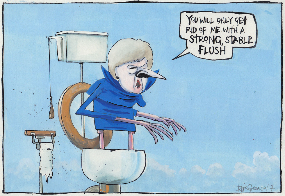 THERESA MAY STRONG AND STABLE
