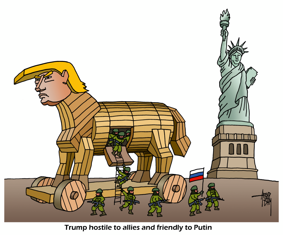 Trump best friends with Putin