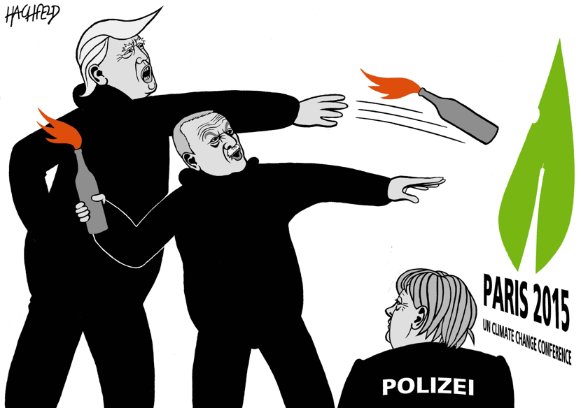 Hooligans in Hamburg