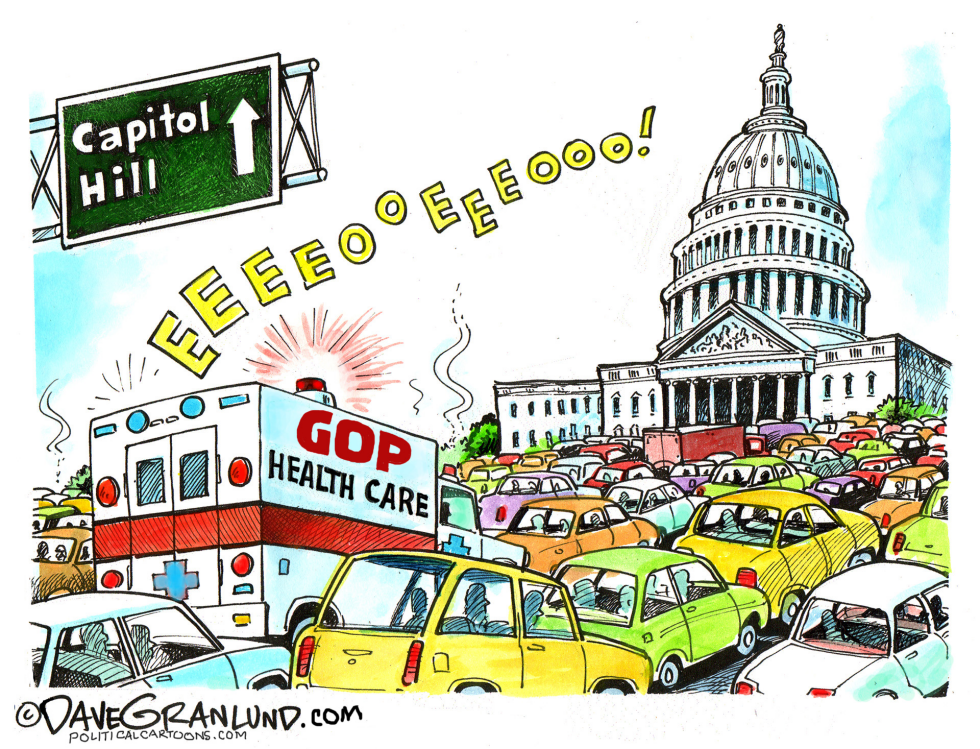 GOP health care gridlock COLOR