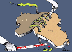 ISIS SNAKE by Hassan Bleibel