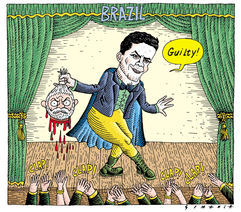 Judge Sergio Moro sentenced Lula da Silva