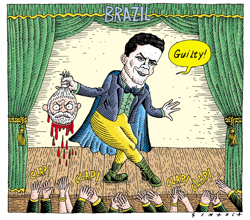 Judge Sergio Moro sentenced Lula da Silva