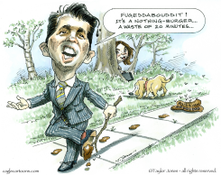 DONALD JR STEPS LIVELY -  by Taylor Jones