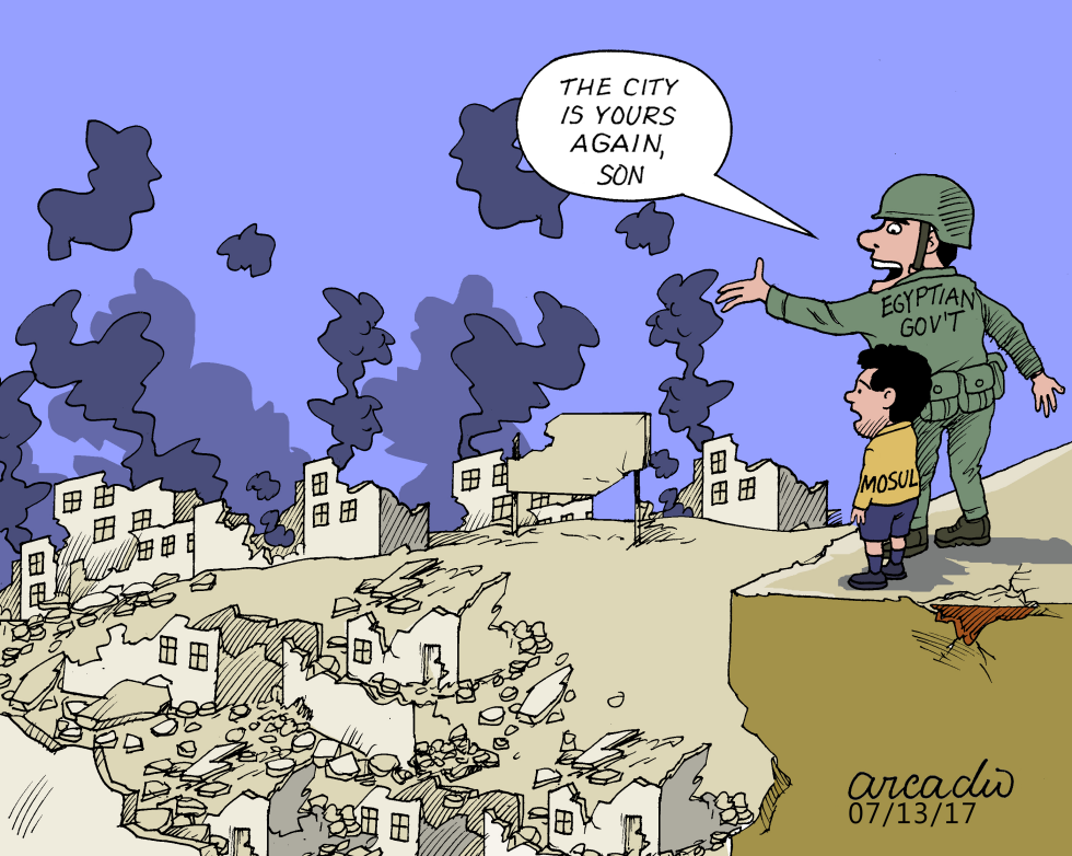 Egyptian cities freed from IS