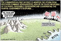 BUSH IN COMMAND   by Monte Wolverton