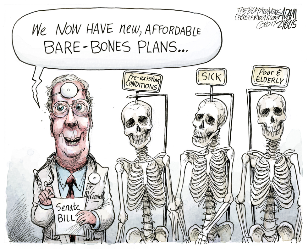 Senate Health Care Bill COLOR