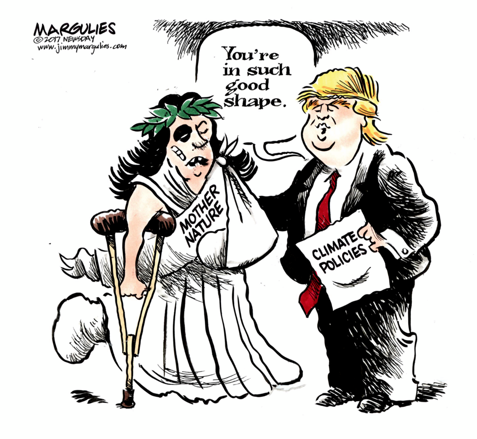 Trump and Climate Change color