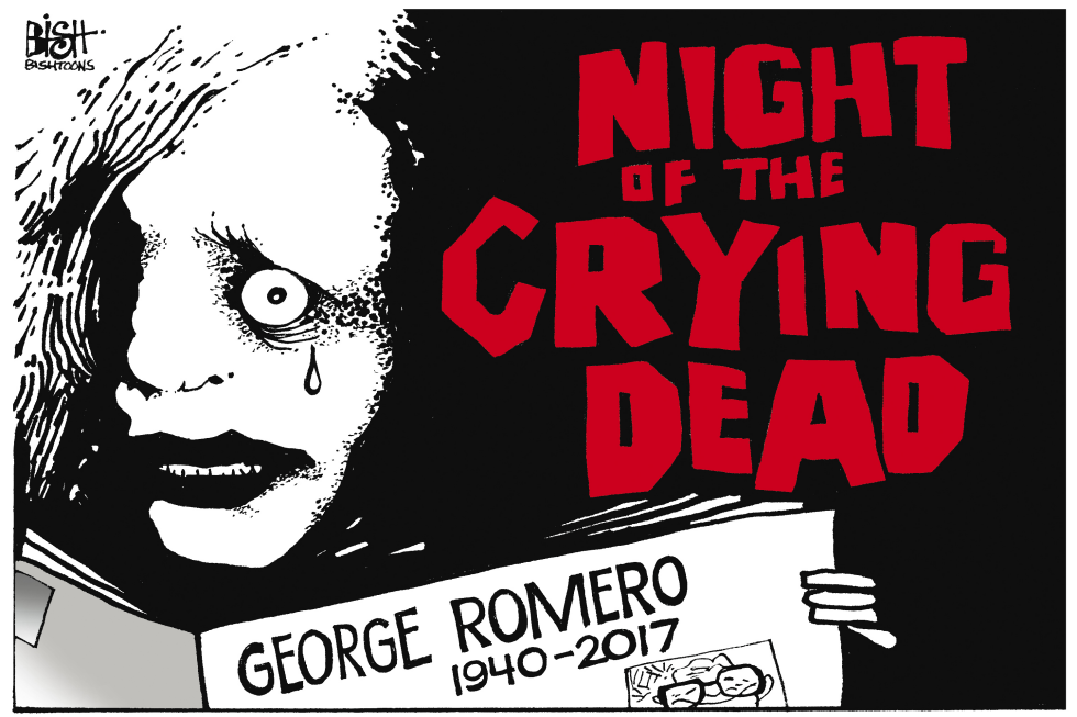 GEORGE ROMERO, RIP, COLOR
