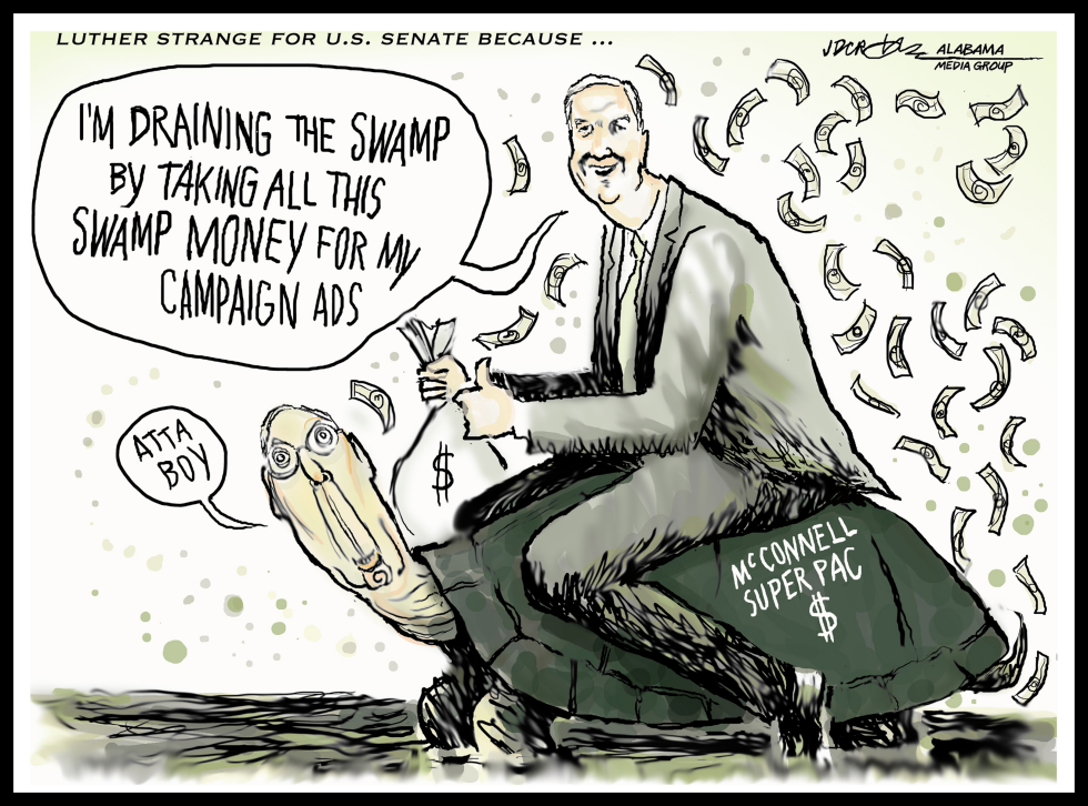 Strange Super PAC Swamp