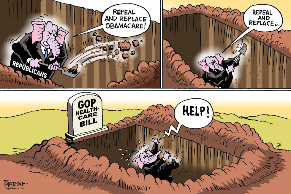  GOP HEALTHCARE BILL by Paresh Nath