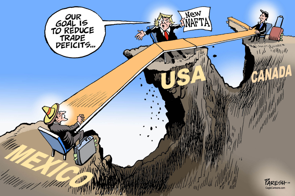  TRUMP FOR NEW NAFTA by Paresh Nath