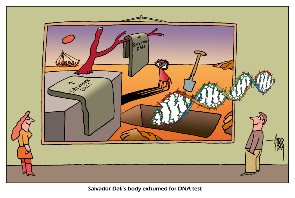 Salvador Dali's DNA