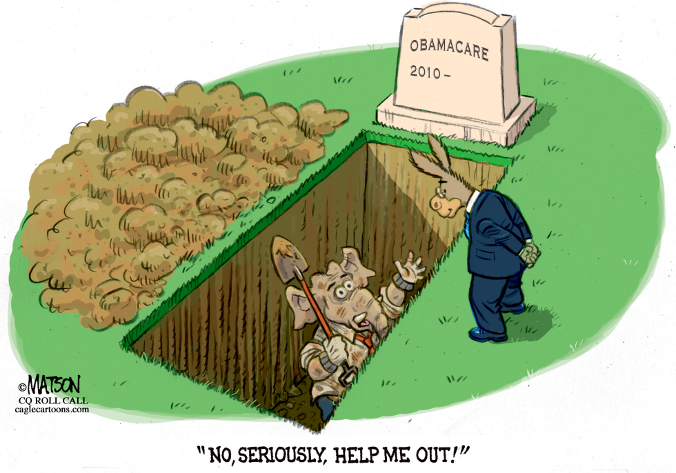 Republicans Dig Early Grave
