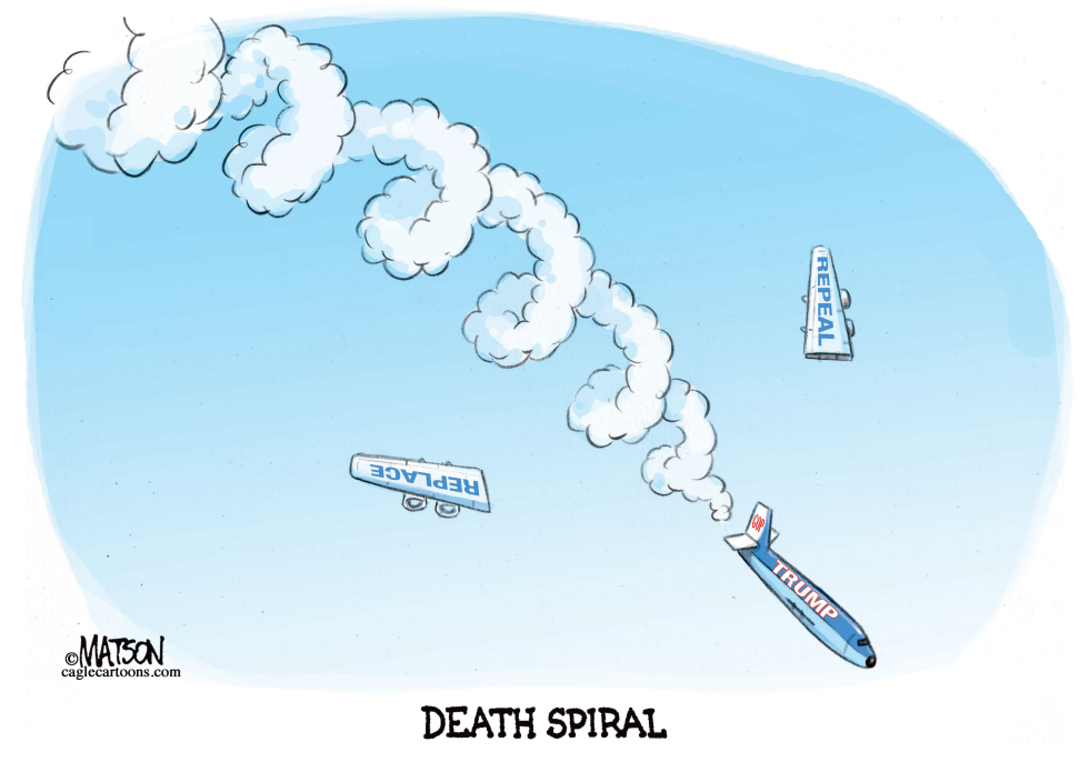 Trump Agenda Death Spiral