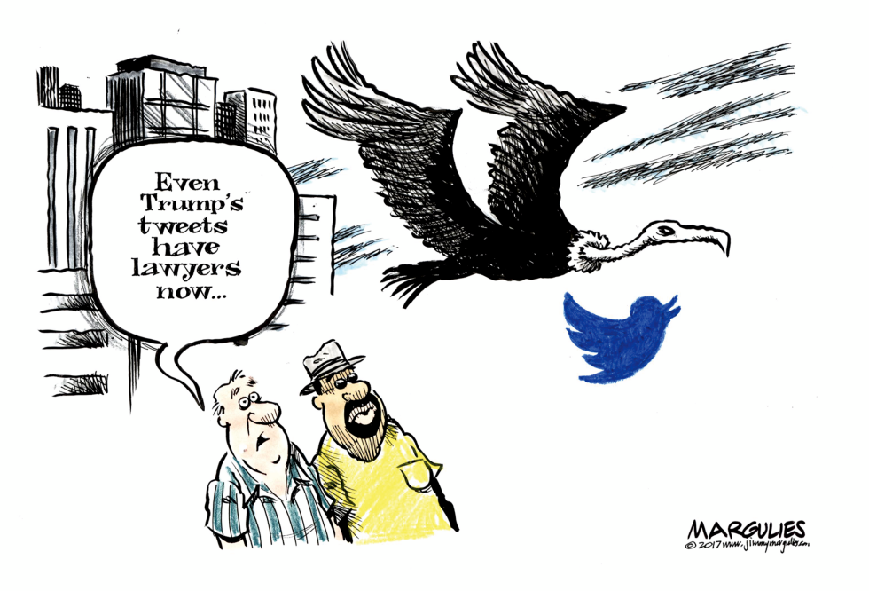 Trump tweets color