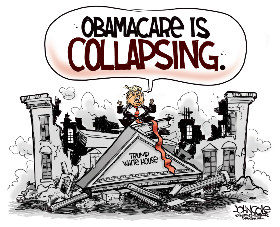 Trump collapse