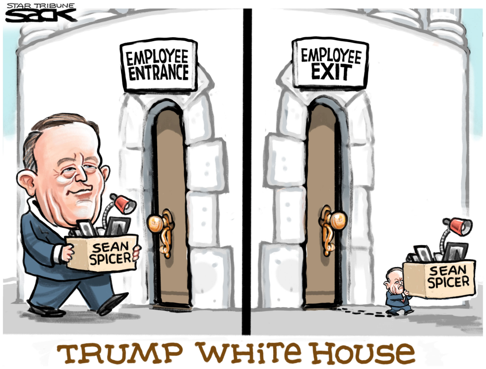  SPICER OUT by Steve Sack