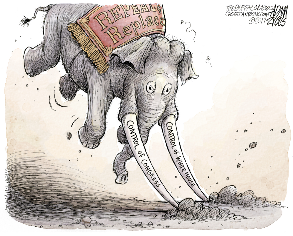  REPEAL AND REPLACE CAMPAIGN by Adam Zyglis