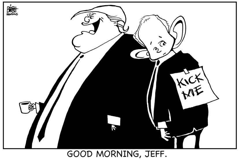 JEFF SESSIONS, B/W