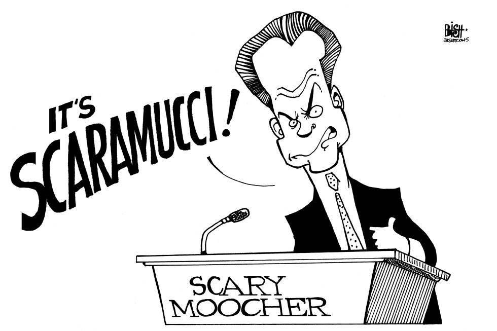 SCARAMUCCI, B/W