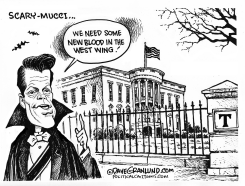 SCARAMUCCI VS WH STAFF by Dave Granlund