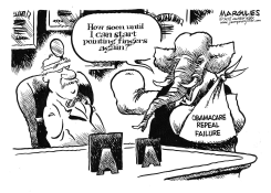OBAMACARE REPEAL FAILS by Jimmy Margulies