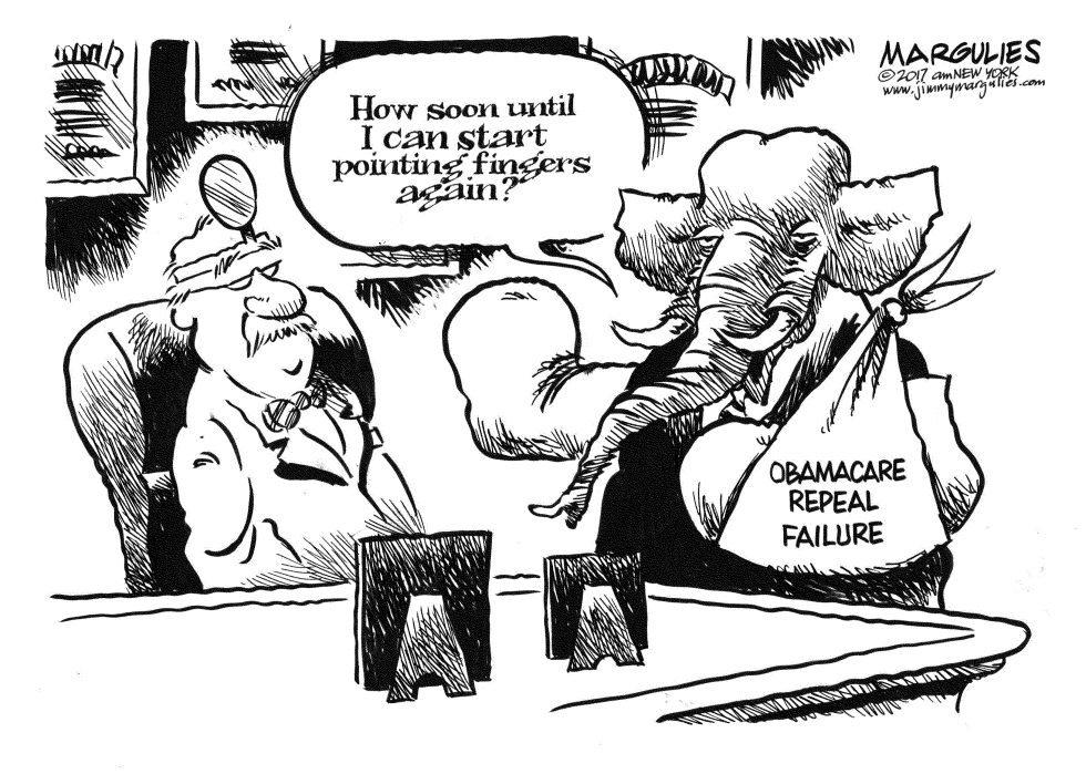 Obamacare Repeal fails